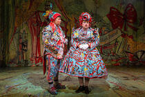 Photograph from Snow White - lighting design by Johnathan Rainsforth