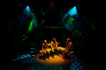 Photograph from Between the Roots and Wings - lighting design by Hugo Dodsworth