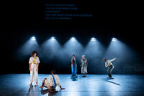 Photograph from In World's Unknown - lighting design by Marty Langthorne