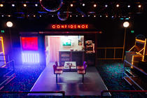 Photograph from Confidence - lighting design by Zoe Spurr