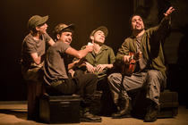 Photograph from Mother Courage And Her Children - lighting design by Robbie Butler