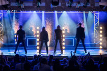 Photograph from Old Time Rock & Roll - lighting design by joethomasld