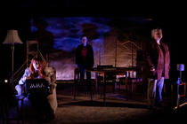 Photograph from Netting - lighting design by Laura Hawkins