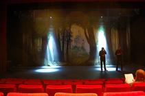 Photograph from Cinderella - lighting design by Ant-Lux
