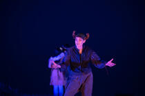 Photograph from A Midsummer Nights Dream - lighting design by Jack Wills