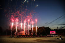Photograph from Beating retreat - lighting design by Dan Terry