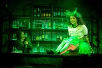 Photograph from The Green Fairy - lighting design by Alex Lewer