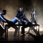 Photograph from Edward II - lighting design by Ben Jacobs