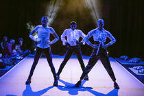 Photograph from Family Vogue Ball - lighting design by Phil Buckley