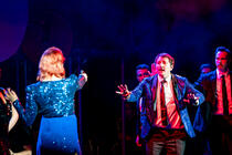 Photograph from 9 to 5 The Musical - lighting design by Jason Ahn