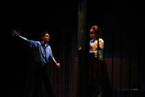 Photograph from Hairspray - lighting design by Wally Eastland