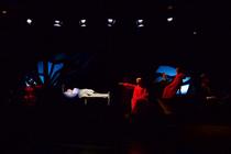 Photograph from The Handmaids Tale - lighting design by Jamila