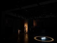 Photograph from My Body, My Archive, TATE Live exhibition - lighting design by Marty Langthorne