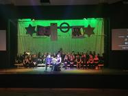 Photograph from The Story of the HEHS Production Society - lighting design by FaintVlogger