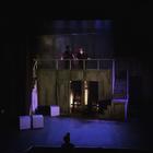 Photograph from Measure for Measure - lighting design by Theo Farringdon