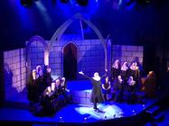 Photograph from Sister Act the Musical - lighting design by JamesM