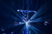 Photograph from Cirque Stratosphere - lighting design by Paul Smith