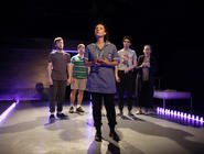 Photograph from Perfectly Ordinary - A New Musical - lighting design by Joseph Ed Thomas