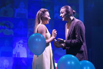 Photograph from Sweet Charity - lighting design by RobLuggar