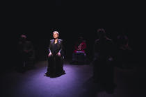 Photograph from Honesty is Like a Song in the Dark - lighting design by Marty Langthorne