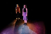 Photograph from I F*cked You In My Spaceship - lighting design by abi_turner