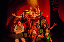 Photograph from James and the Giant Peach - lighting design by Charlie Morgan Jones