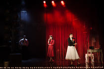 Photograph from JUDY! - lighting design by Jack Weir