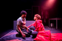 Photograph from Lipstick - lighting design by Alex Lewer
