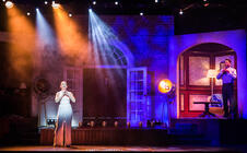 Photograph from Magic Moments - lighting design by Archer