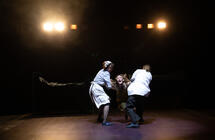 Photograph from Machinal - lighting design by Jamila