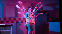 Photograph from Nigal Slater&#039;s Toast - lighting design by Chris May
