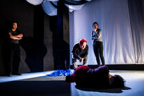 Photograph from No Particular Order - lighting design by Clare O’Donoghue