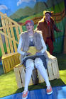 Photograph from The Ugly Duckling - lighting design by Louise Gregory