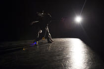 Photograph from Persistence - lighting design by Phil Buckley