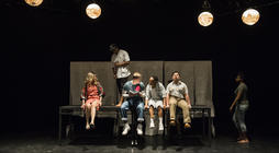 Photograph from The Sound &amp; the Fury - lighting design by Joshua Gadsby