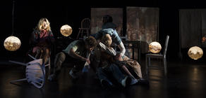 Photograph from The Sound &amp; the Fury - lighting design by Joshua Gadsby