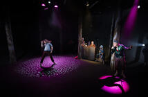 Photograph from WeeverFish - lighting design by Jack B Hathaway