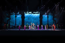 Photograph from The Little Mermaid - lighting design by Luc Peumans