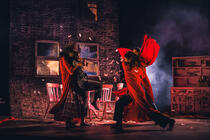 Photograph from The Last of the Pelican Daughters - lighting design by LucaPanetta