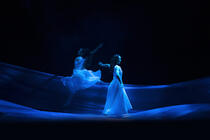 Photograph from Cinderella - lighting design by Johnathan Rainsforth