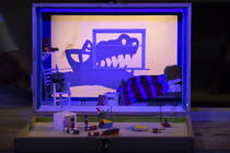 Photograph from Where the Bugaboo Lives - lighting design by Sherry Coenen