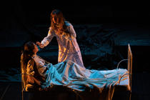 Photograph from Picnic at Hanging Rock - lighting design by Matthew Swithinbank