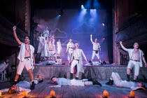 Photograph from The Pirates of Penzance - lighting design by Ben Bull
