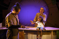 Photograph from There’s a Rang-Tan in my Bedroom & Other Stories - lighting design by Sherry Coenen