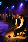 Photograph from Rags - lighting design by John Castle