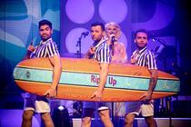 Photograph from Rip it Up the 60s - lighting design by Little-Leigh