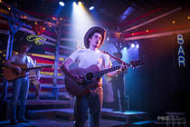 Photograph from Now & Then - lighting design by Joseph Ed Thomas