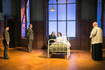 Photograph from Shadowlands - lighting design by Alex Wardle