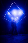Photograph from Shakespears R & J - lighting design by Johnathan Rainsforth