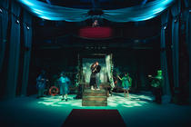 Photograph from Tristan and Yseult - lighting design by Sophie Bailey